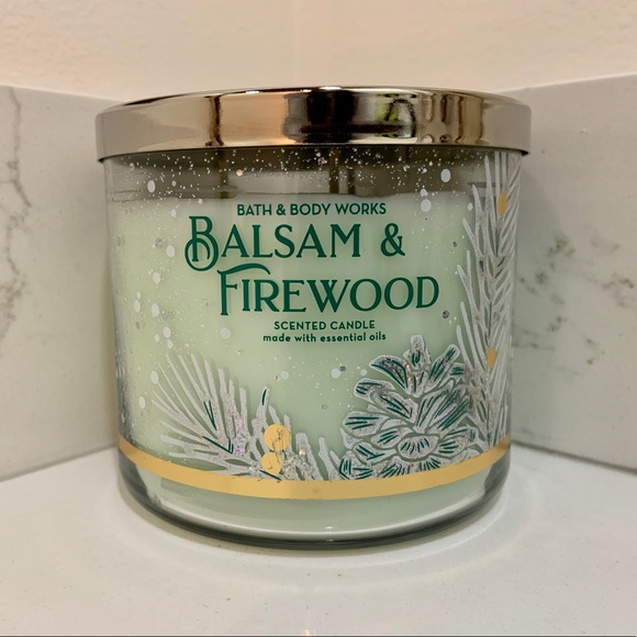 B&BW Balsam & Firewood Candle